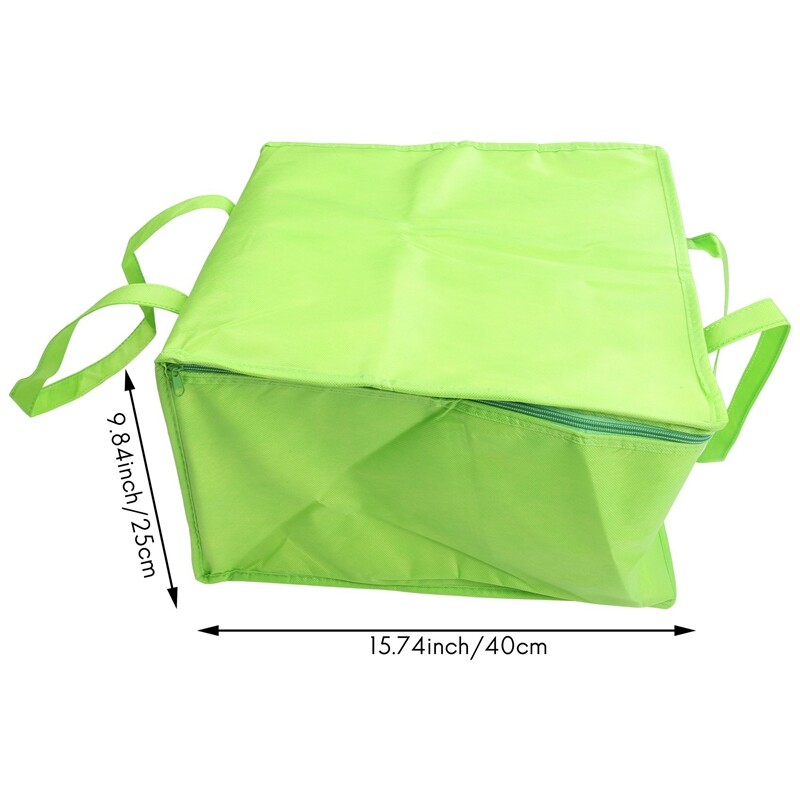 Foldable Cooler Bag Portable Food Cake Insulated Bag Aluminum Foil