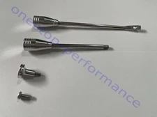 GM Steering Column Dress Up Kit Turn Signal Tilt Lever&Hazard Knob Polished Alum