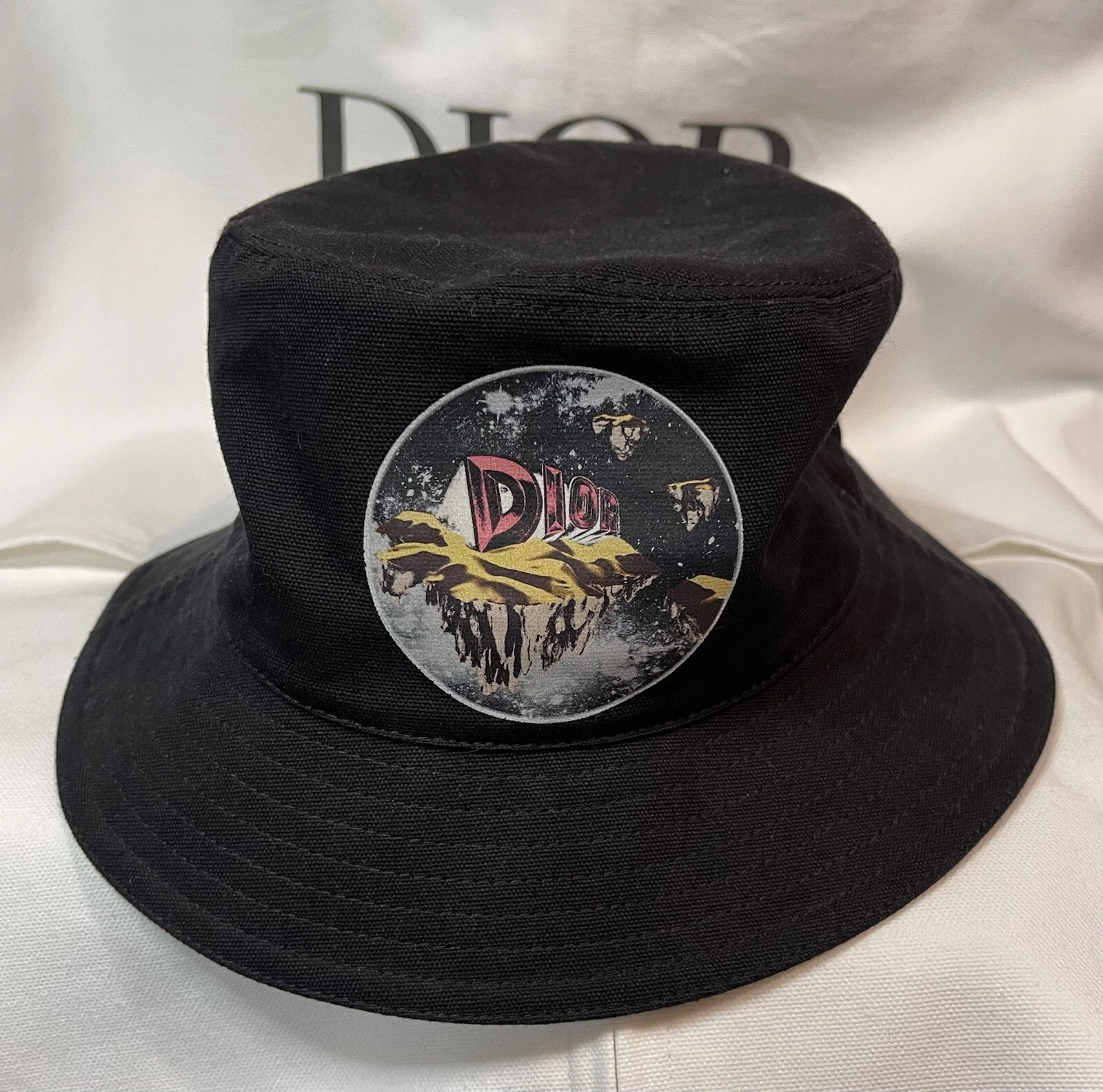 Chapeau seau authentique Christian Dior taille S