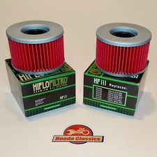 Honda VT250F VTR250 Engine Oil Filter x 2 Set. KIT071