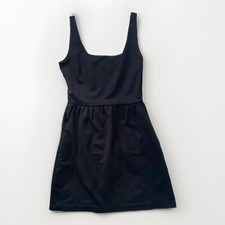 Cynthia Rowley Size 6 Little Black Dress Side Zip Sleeveless Pockets EUC