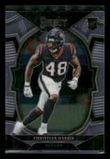 2022 Panini Select #49 Christian Harris Rookie Houston Texans