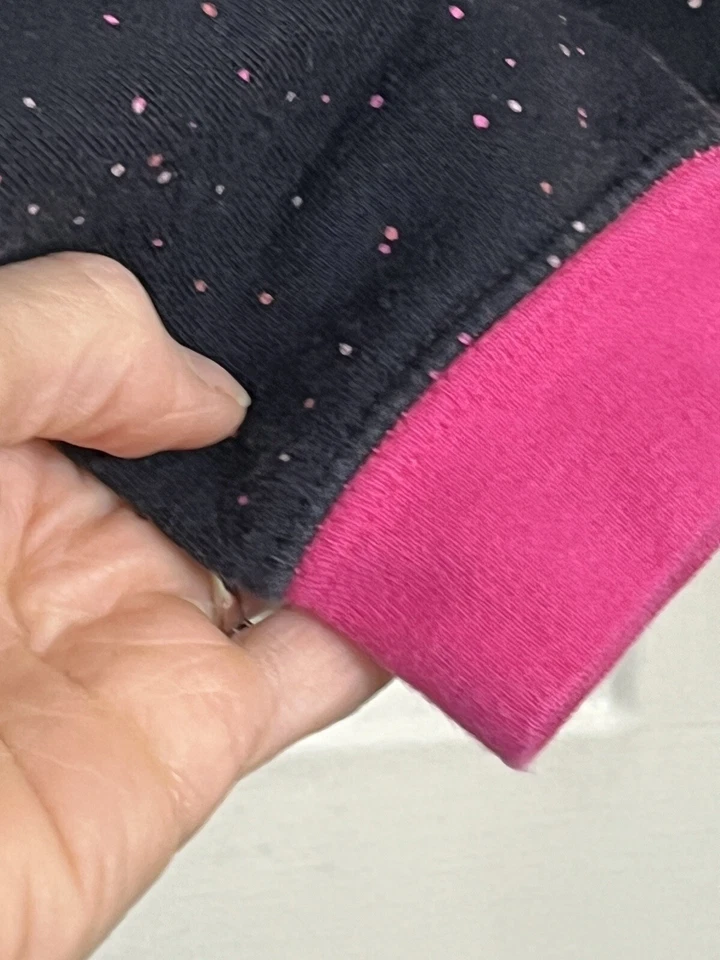 Sudadera Joe Boxer para niñas. Talla grande (10-12). "Nunca pierdas tu brillo". Foto 3 de 4