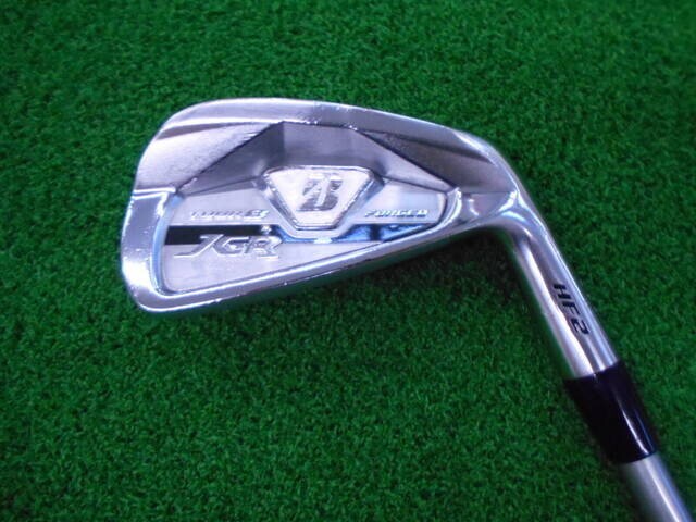 BRIDGESTONE - レフティ必見！美品・ブリヂストンJGRアイアンHF2 AWとSWのセット Bridgestone TOUR B JGR HF2 FORGED Irons #5-9.P.A(7Clubs)/TG1