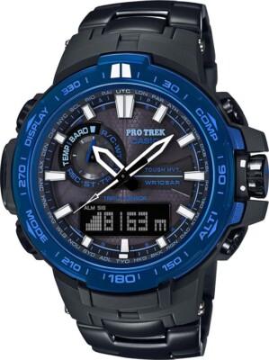 Casio Pro Trek Multiband 6 Titanium PRW-6000SYT-1DR Blue Moment
