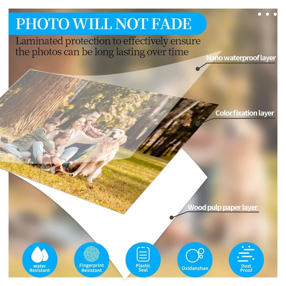 Cartucho de tinta y papel fotográfico KP-108IN RP-108 para Canon Selphy CP 1300 1200 1000 Foto 4 de 4