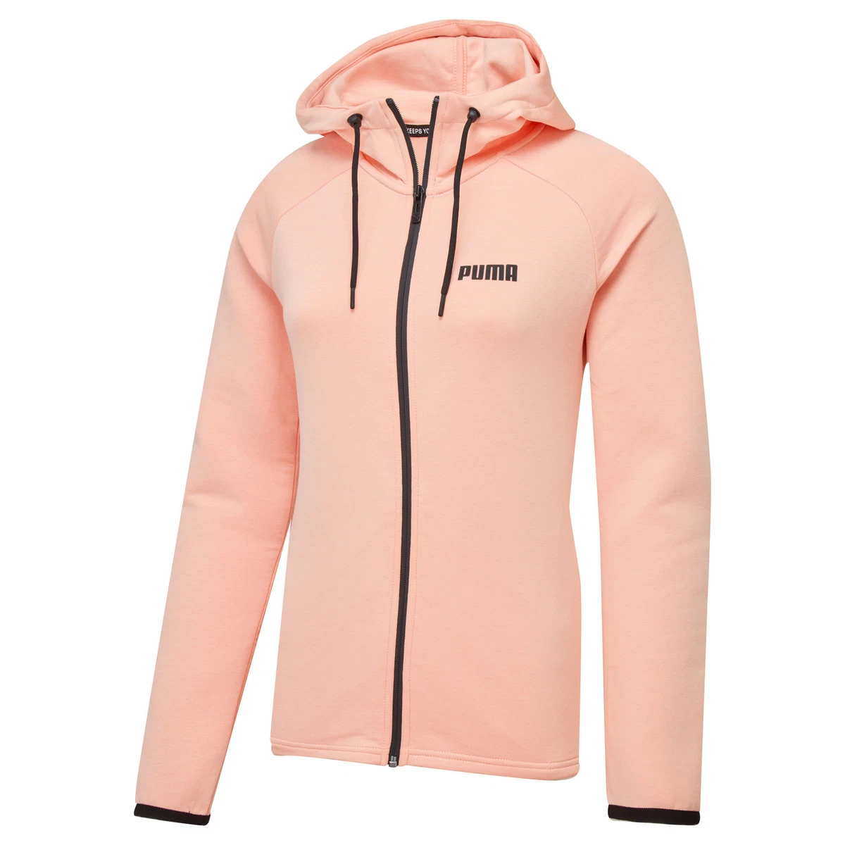 PUMA SPACER Full-Zip Hoodie Hoody Hooded Top Womens | eBay