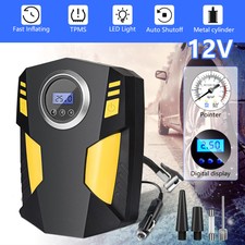 12V LCD Elektrische Luftpumpe 150 PSI Auto Re...