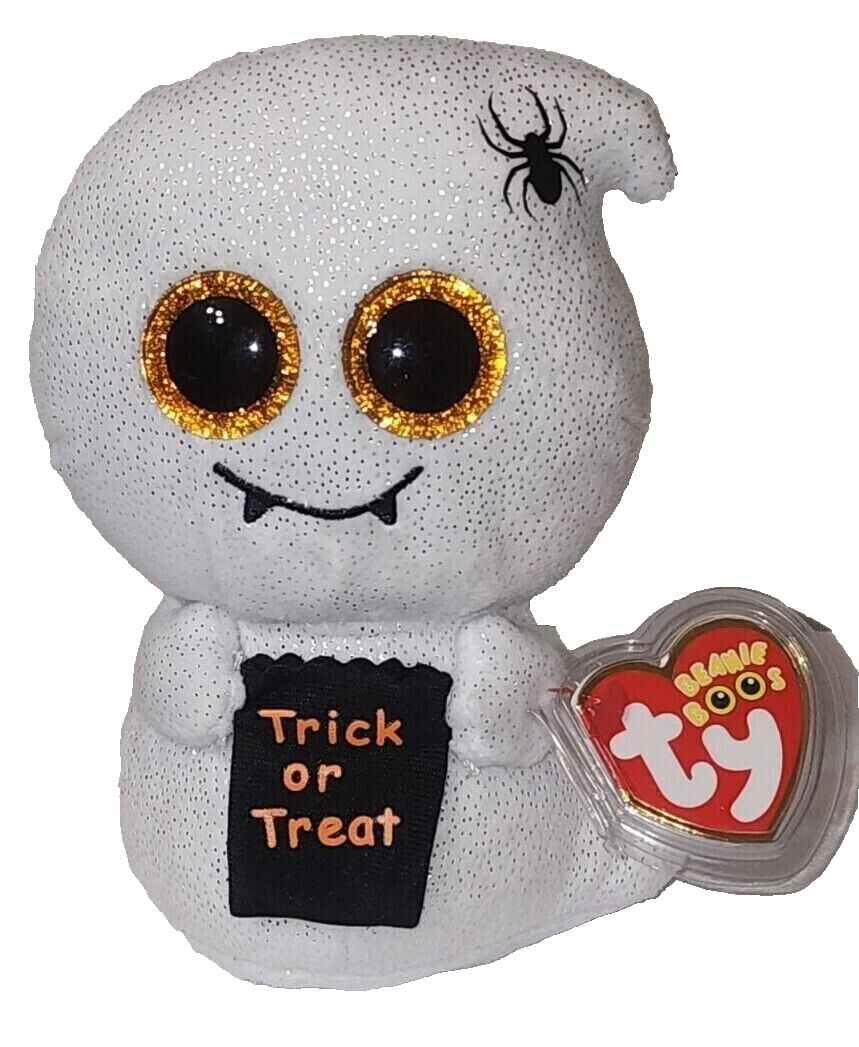 Ty Beanie Boos HAUNTS Halloween Ghost (Claire's Exclusive)