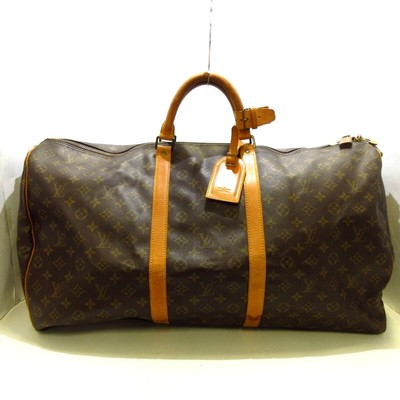 Auth LOUIS VUITTON Keepall Bandouliere 60 M41412 Monogram VI8902 Boston Bag  | eBay
