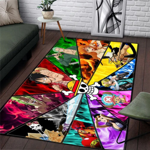 Anime carpet japanese anime rug Cartoon Print Characters movie decor Floor Mat - Picture 4 of 13