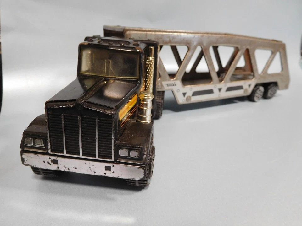 Rare Vintage Tonka Kenworth Car Transporter Pressed Steel Made In Mexico - Image 3 of 4