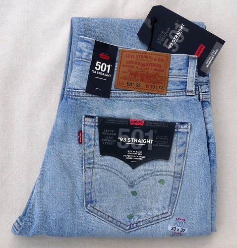 Straight Fit 93 Jean Blue Denim Painter 