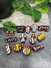 13 PC Cute Cartoon Sports Shoe Decoration Charms-Clogs Jigs Bubble Slides A4693