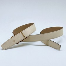 Handmade 32mm Reversible Craie leather belt size 90,95,100 Free economy shipping