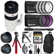 Sony FE 70-200mm f/2.8 GM OSS II Lens -3 Lens Kit Tripod Backpack - 32GB Kit