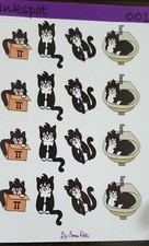 cat sticker pack 16 pcs