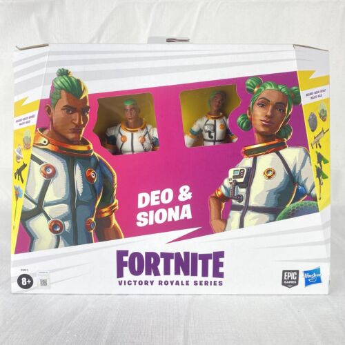 Fortnite Victory Royale series Deo & Siona Figures 2 pack New - Picture 1 of 9