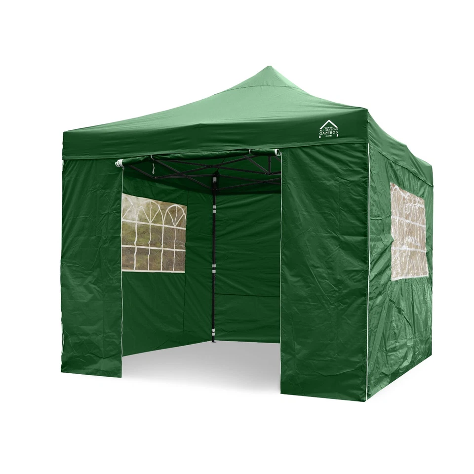 All Seasons Gazebos 3mx3m Heavy Duty Waterproof Pop up Gazebo 4 Side Walls - Image 4 of 4