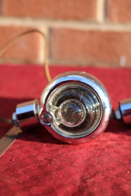 VINTAGE GUIDE R8-15-1 BACKUP MARKER CHROME LIGHTS STREET ROD