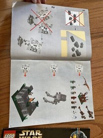 Manuals ONLY - Instructions books 1 & 2 Lego 8038 Star Wars Battle of Endor