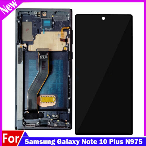 Zamiennik do Samsung Galaxy Note 10 Plus Wyświetlacz OLED LCD Ekran dotykowy + ramka - Zdjęcie 1 z 6