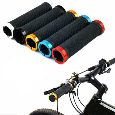 Double Lock On BMX MTB Mountainbike Fahrrad Roller Lenkergriffe Fahrrad 