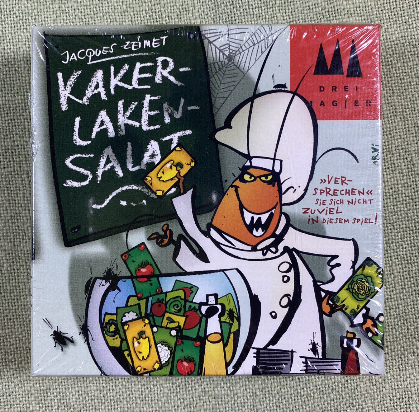 Thumbnail - Kakerlakensalat Jacques Zeimet, Drei Magier Spiele/ Schmidt Spiele