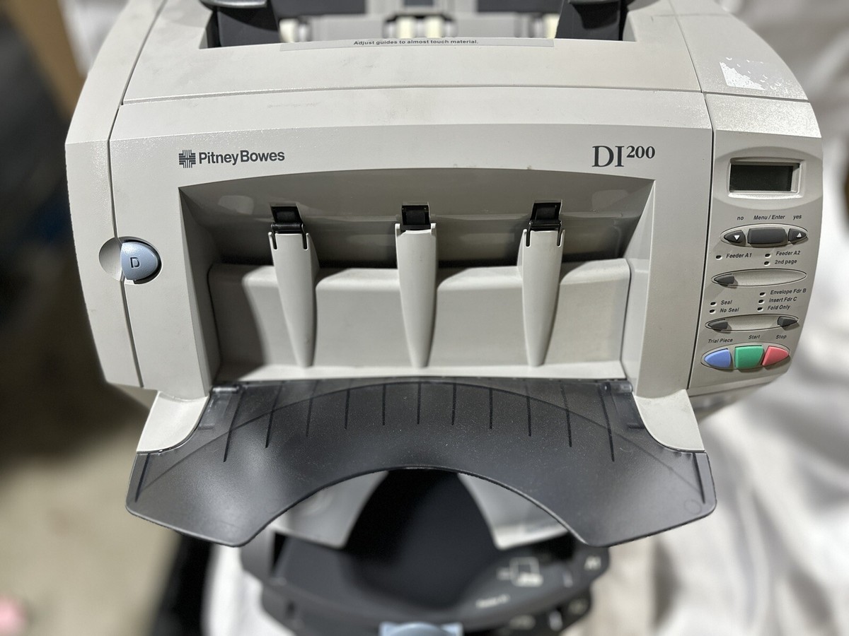 Pitney Bowes DI200 Folder Inserter Envelope Stuffer Mailing