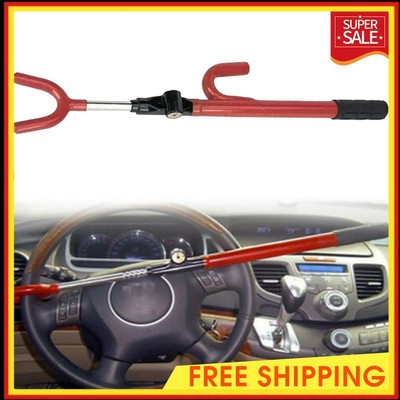 Car Steering Wheel Lock U-Shaped Adjustable Car Anti Theft Safety Lock