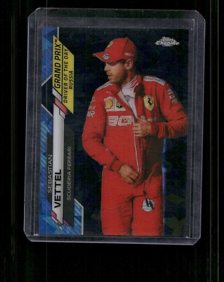2020 Topps Chrome Sapphire Edition Formula 1 #169 Sebastian Vettel
