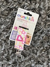 New Munchkin Pacfiet clip 0 Months Pink Hearts Cute