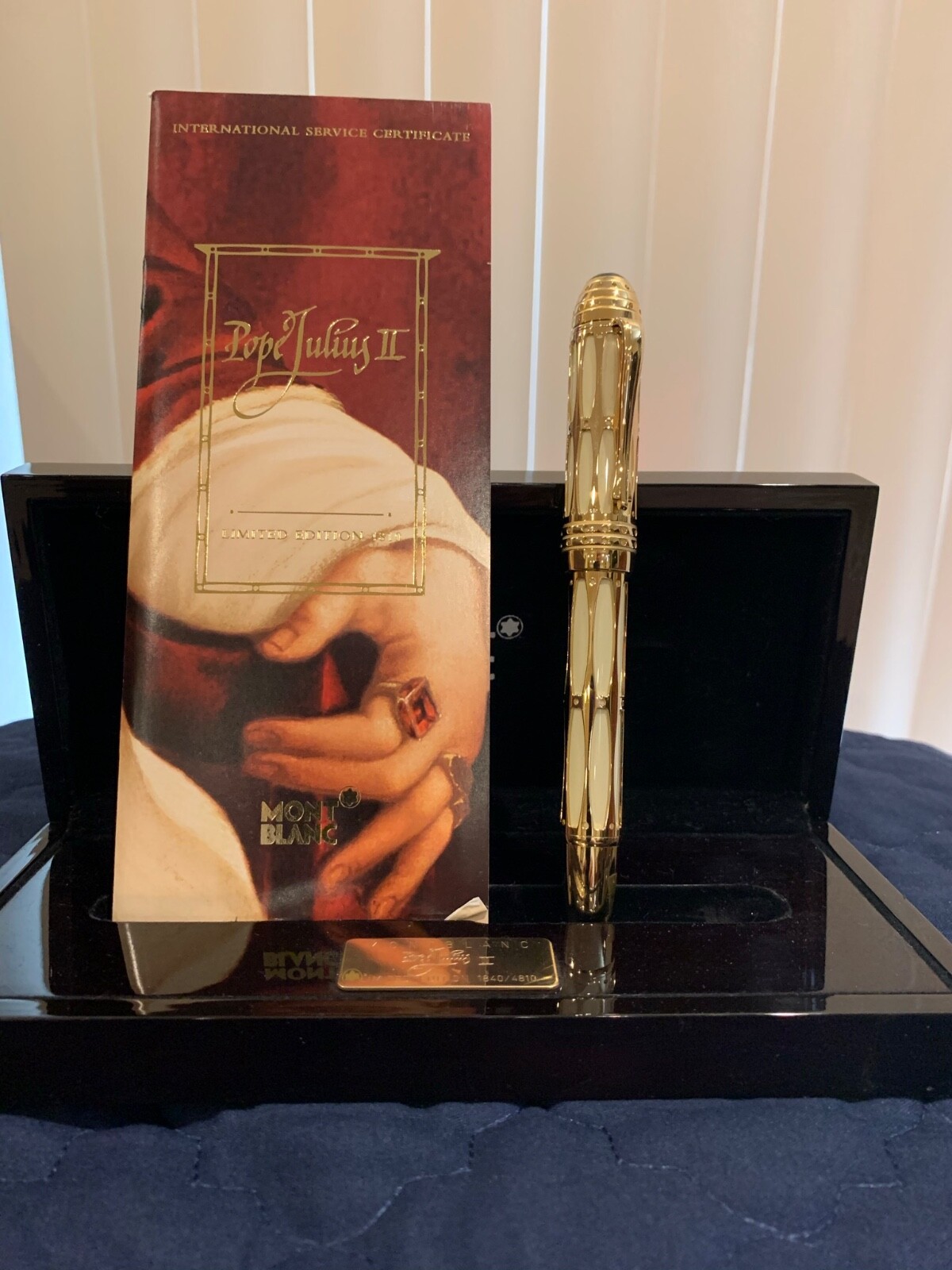 Mont Blanc Pope Julius  Special Edition Fountain Pen