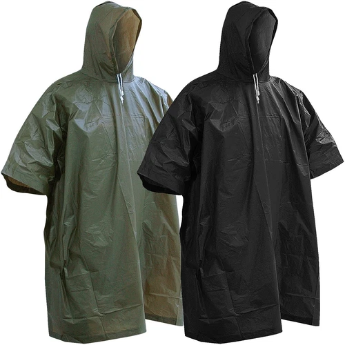 NEW US BW rain poncho Bundeswehr black olive rain poncho army moisture protection cape