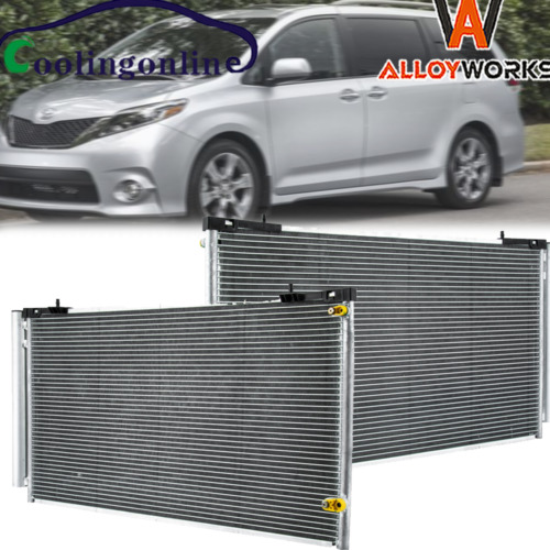 A/C CONDENSER FOR 2011-2016 TOYOTA SIENNA/2010-2015 LEXUS RX350 3.5L #8846008020 - Picture 1 of 7