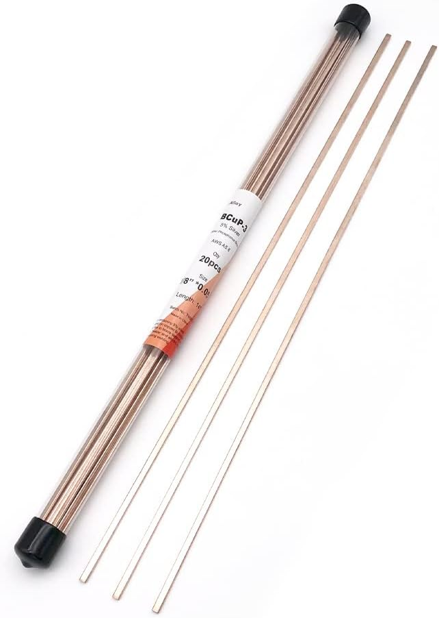 Silver Brazing Rods BCuP3 20 Flat Bar Welding Stick JAgP5 5 Silver Phos Rods eBay