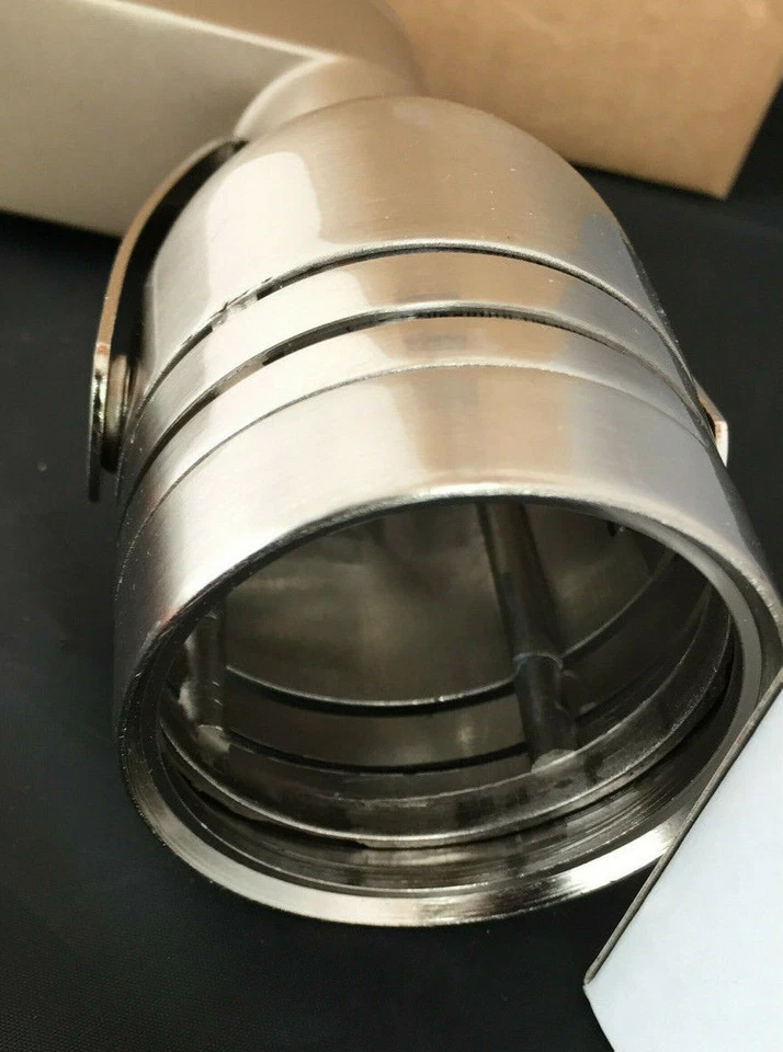 Progress Alpha Trak Brushed Nickel Track Lighting Head  P6105-09 - Image 4 of 4