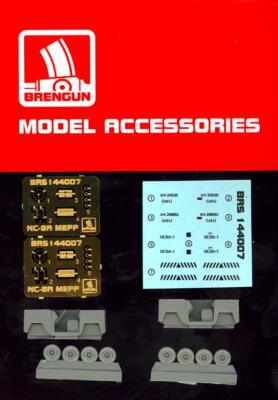 Brengun Models 1/144 NC-8A MOBILE ELECTRIC POWER PLANT (MEPP) Resin & Photo Etch