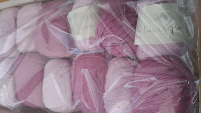 Linea Pura Latte 350g Fb.002 Part 916342 rosa + 250g Fb.011 Part. 917836 magenta