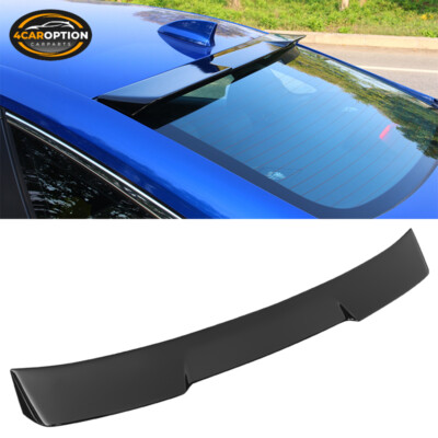 Fits 22-26 Civic 4DR Rear Window Top Roof Spoiler Sun Visor Wing