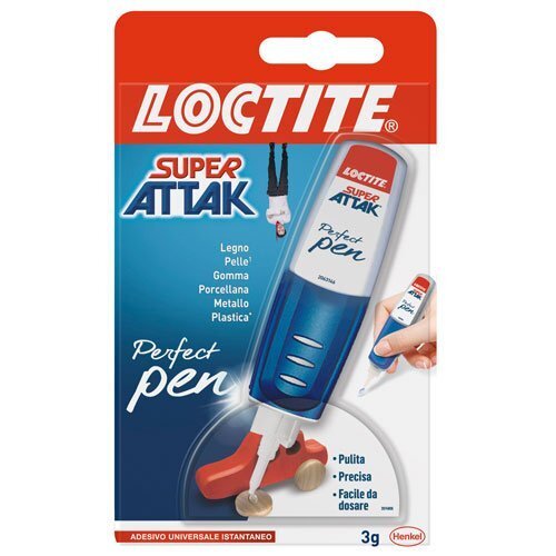 Penna perfetta Loctite Super Attak di Loctite