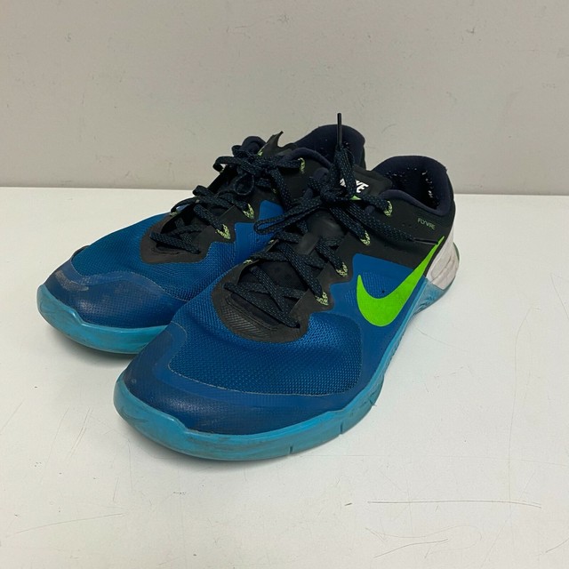 Size 11.5 - Nike Metcon 2 Green Blue 