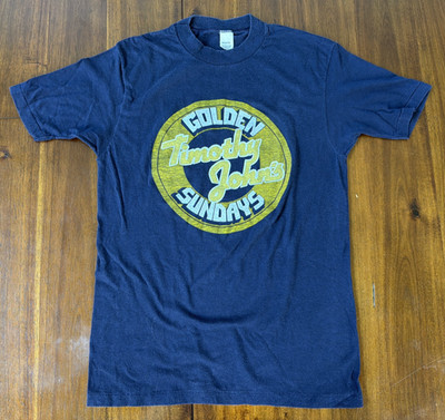Timothy Johns Golden Sundays WLTA FM 100 Shirt Size Medium Vintage