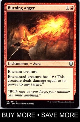 Burning Anger LP Commander Legends MTG