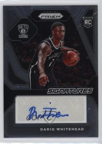 2023-24 Panini Prizm Rookie Signatures Dariq Whitehead #RSI-DRQ Auto RC