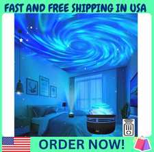 Projector Galaxy Starry Sky Night Light Ocean Star Party Speaker LED Lamp Remote