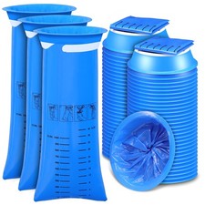 Vomit Bags Disposable Emesis Bag for Car Motion Sickness 60 Pcs