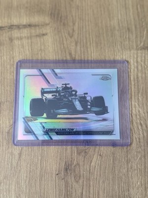 2021 Topps Chrome Formula 1 - F1 Cars Lewis Hamilton #96 Refractor