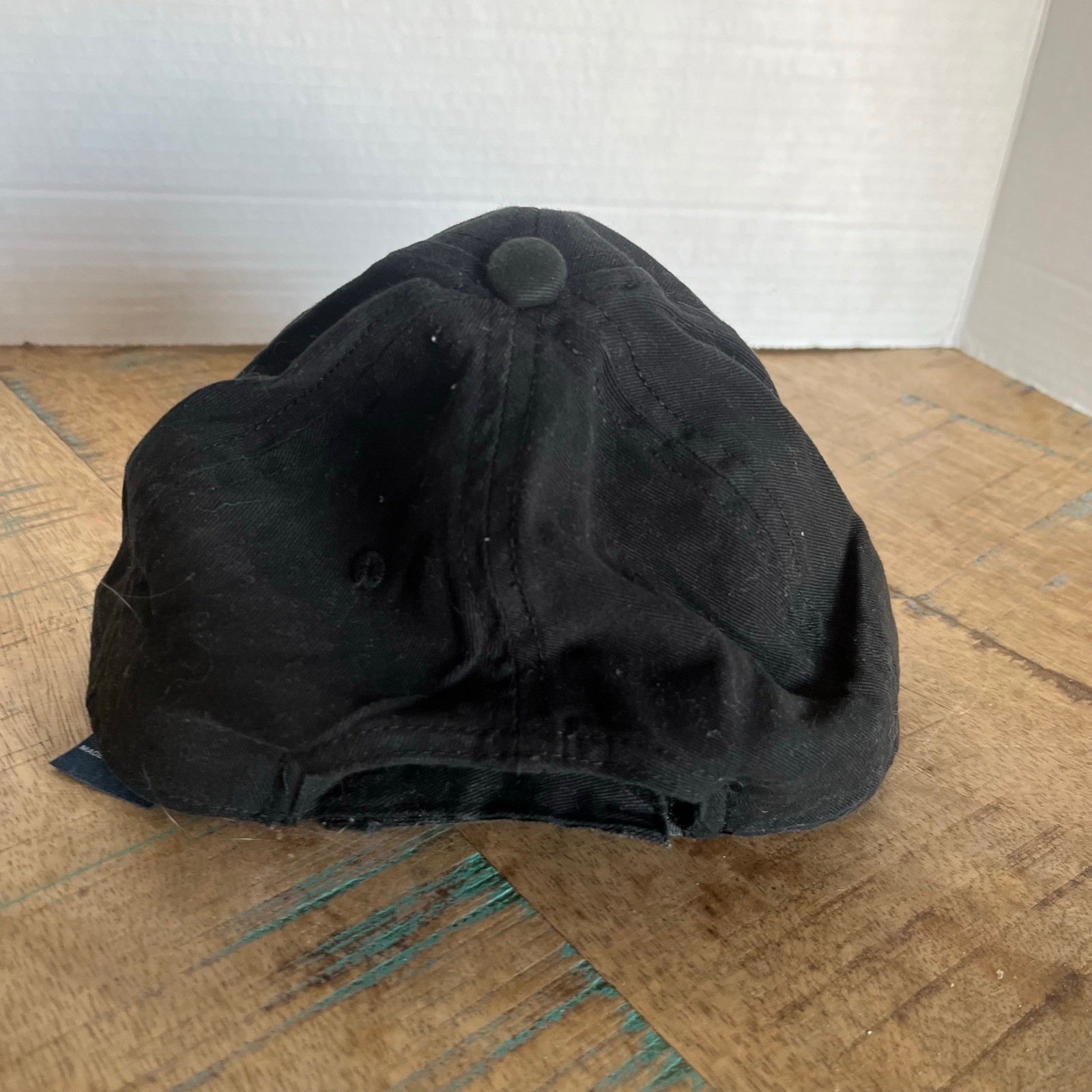 Plain Solid Hat Black George Hat Adjustable Adult… - image 5