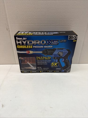 #ad Hydro X5 Max Portable Cordless Pressure Washer 6 in 1 NEW unopened complete $79.99